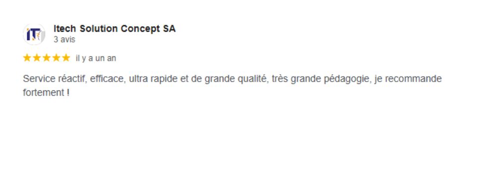 Avis Client Ecofina 11