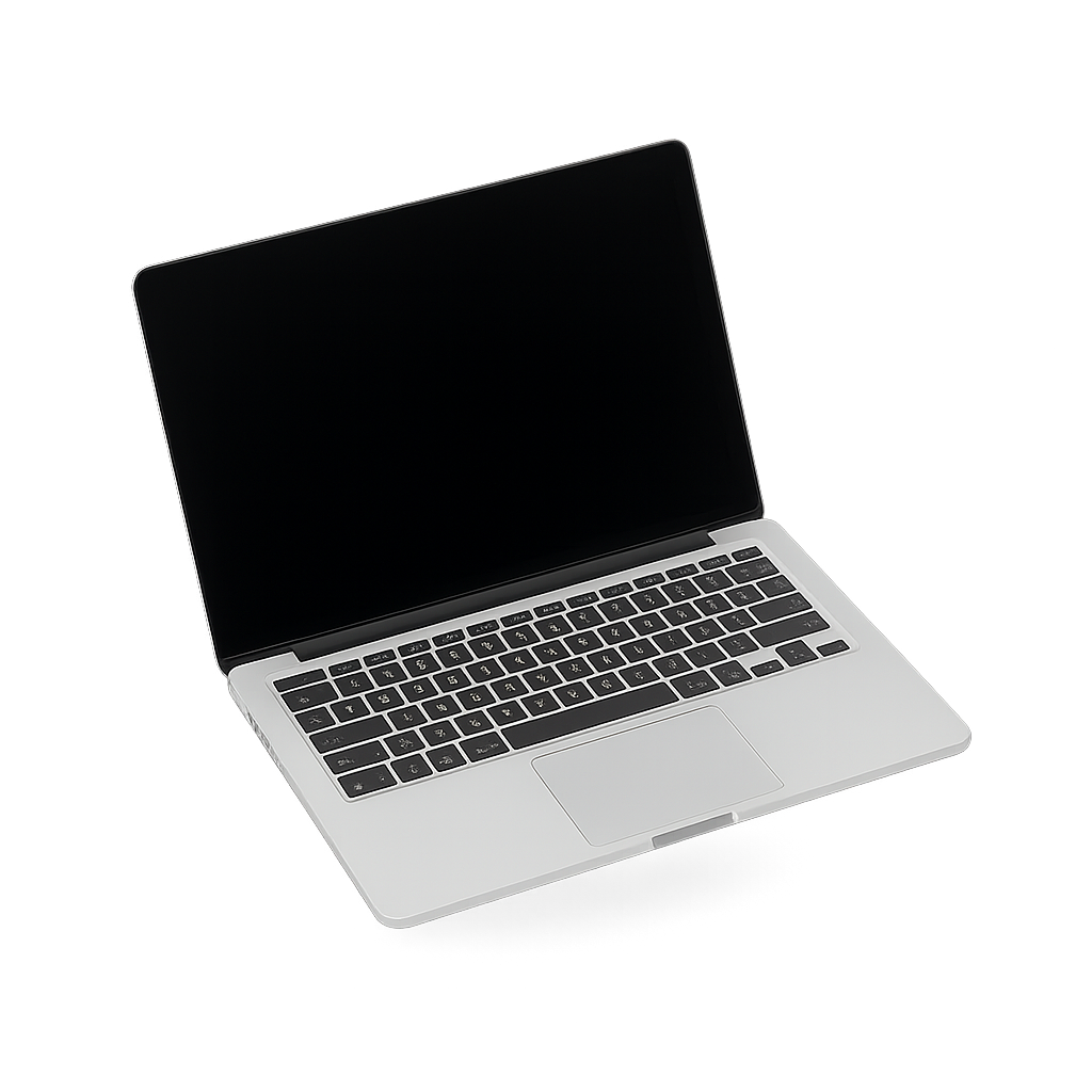 Ordinateur portable argenté illustrant la transition vers Windows 11, utilisé par Ecofina SA pour promouvoir ses solutions de financement informatique en Suisse Romande.