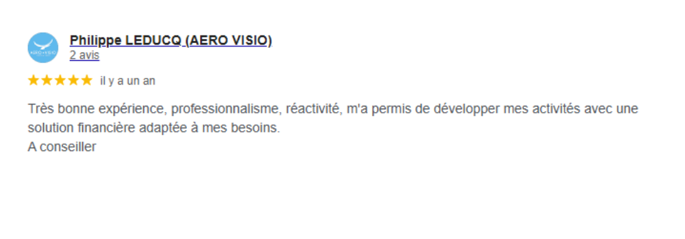 Avis Client Ecofina 4