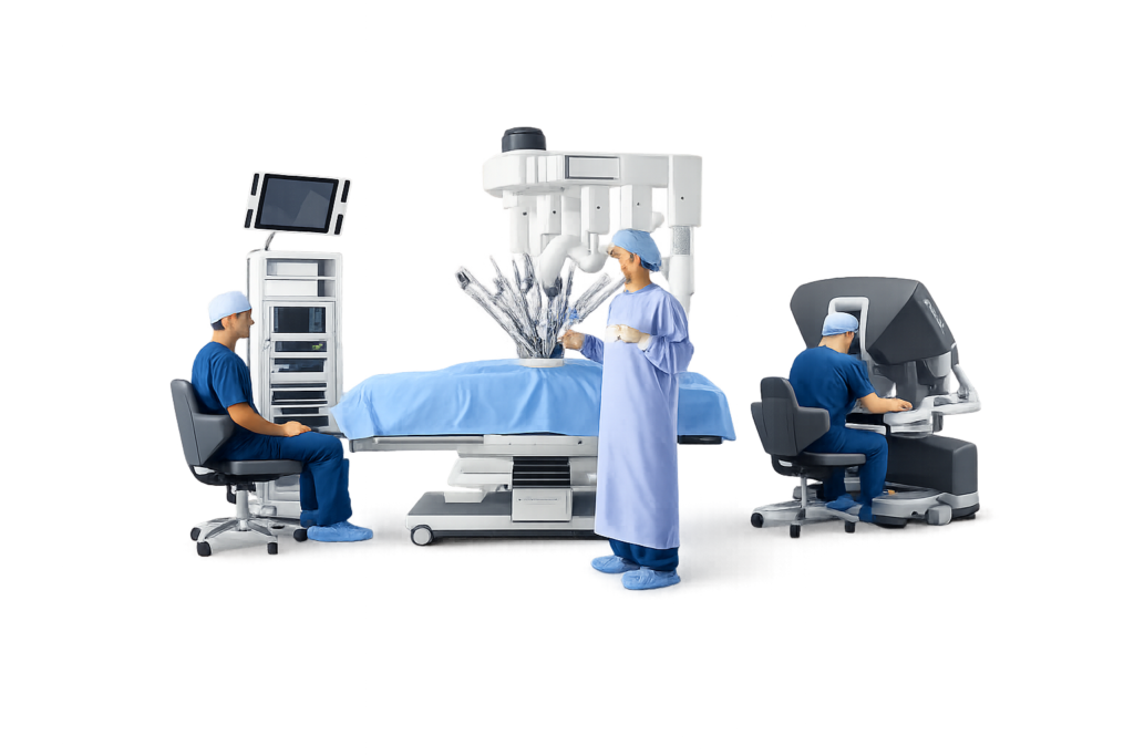 Bloc opératoire urologique assisté